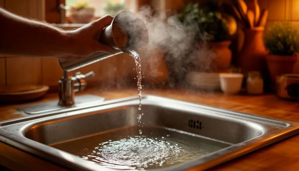 De blauwe dop-methode: vergeet azijn bij een verstopping