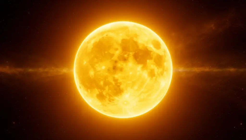 Waarom de zon er plotseling zo ongewoon uitziet