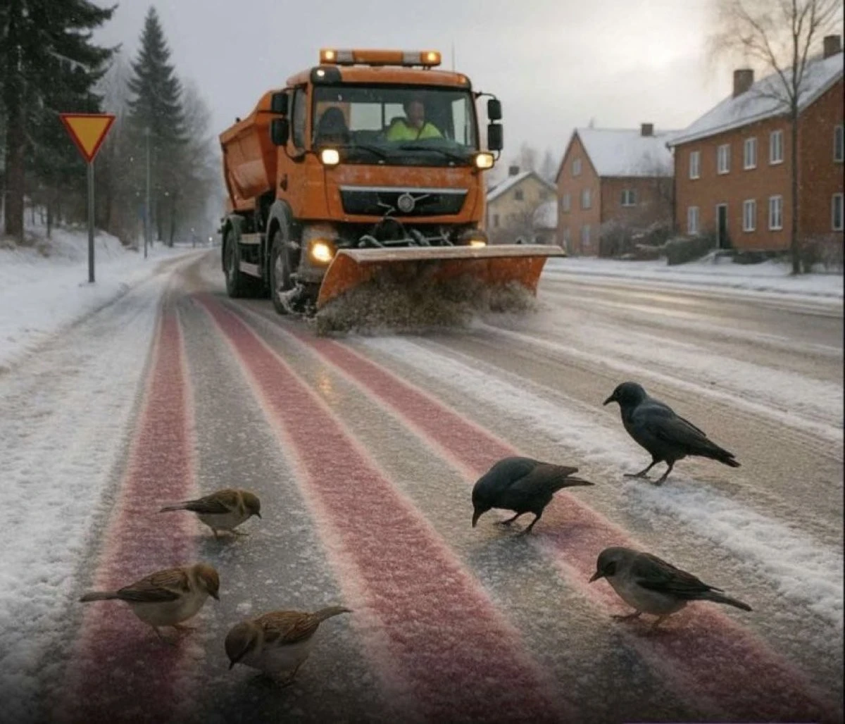 Waarom de Zweedse wegendienst tegenwoordig suikerbieten over het asfalt verspreidt - image 1