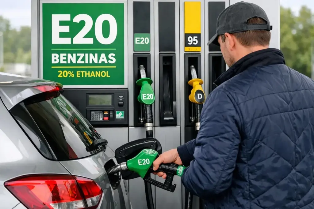 Waarom ervaren automobilisten straks vaker de E20-sticker bij de pomp zullen zien