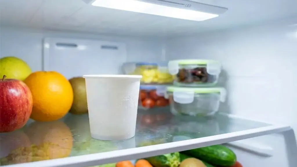 Waarom ervaren huisvrouwen tegenwoordig een papieren bekertje in de koelkast zetten