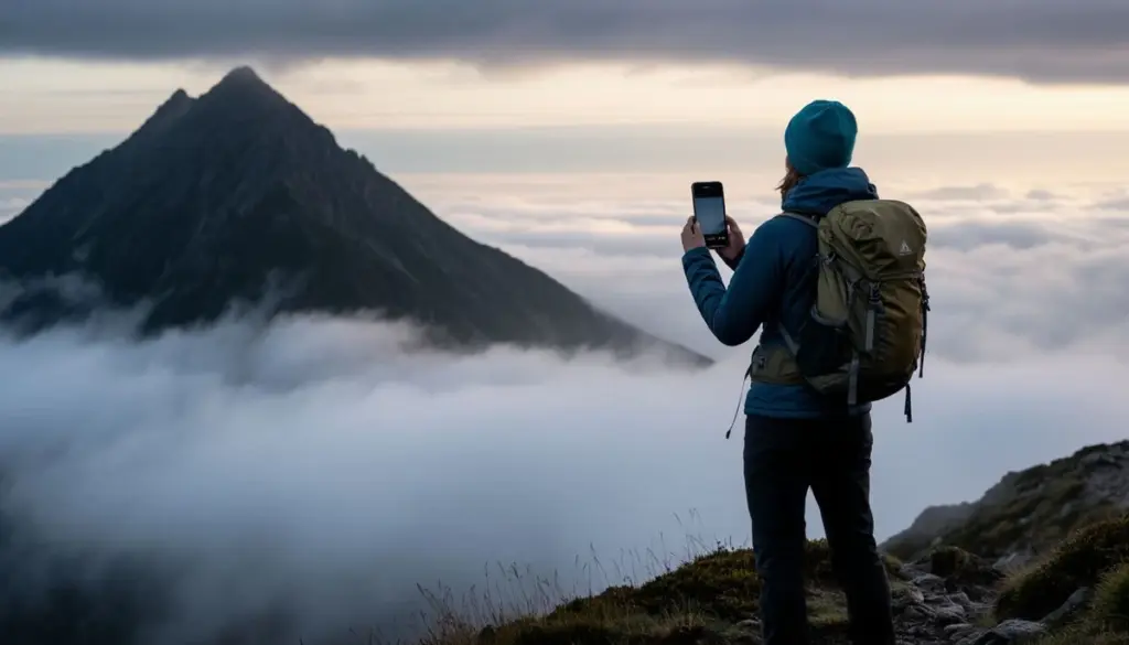Waarom ervaren wandelaars hun iPhone of Pixel anders vasthouden in de bergen