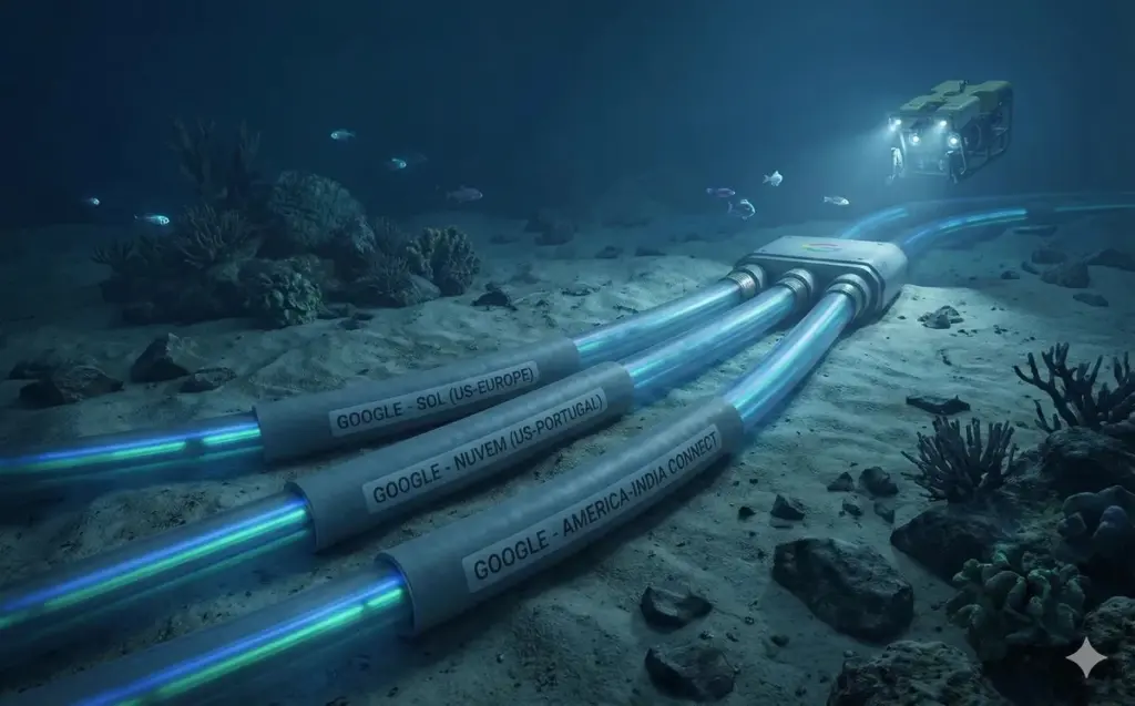 Waarom Google een nieuwe internetweg om de Rode Zee heen legt