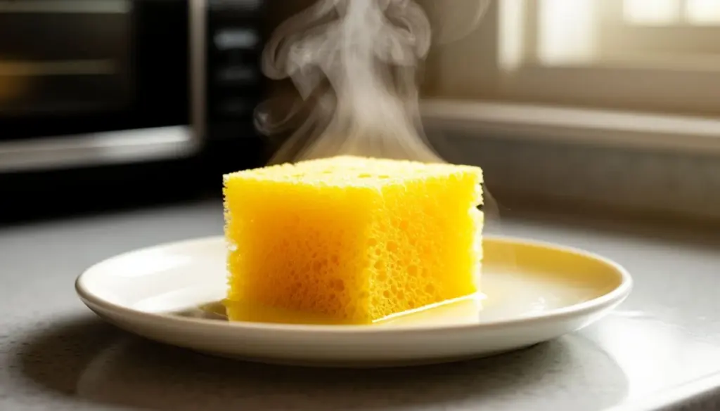 Waarom slimme huishoudens altijd een natte spons in de magnetron leggen