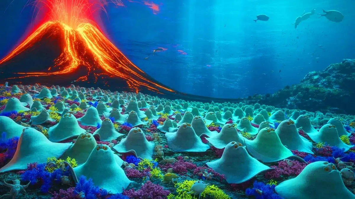 Waarom dit reusachtige koraal in een vulkaan al 2000 jaar weigert te sterven - image 1