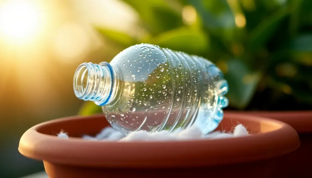 Waarom ervaren tuiniers nu een wattenschijfje in hun plantenpotten steken