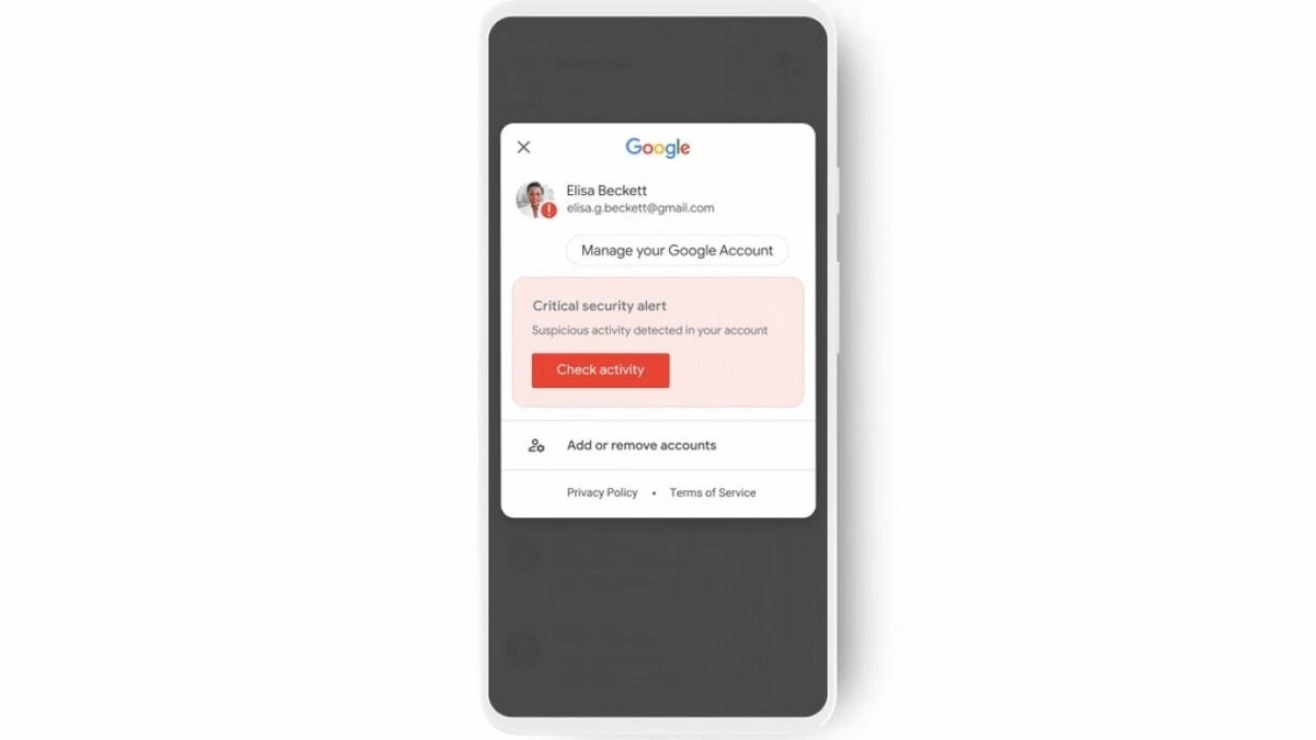 Waarom je een sms over je Gmail-account nooit zomaar moet openen - image 1