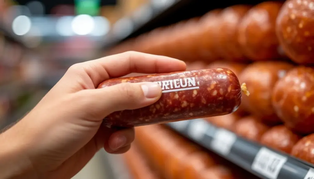 Waarom je worst met deze twee woorden direct terug in het schap moet leggen