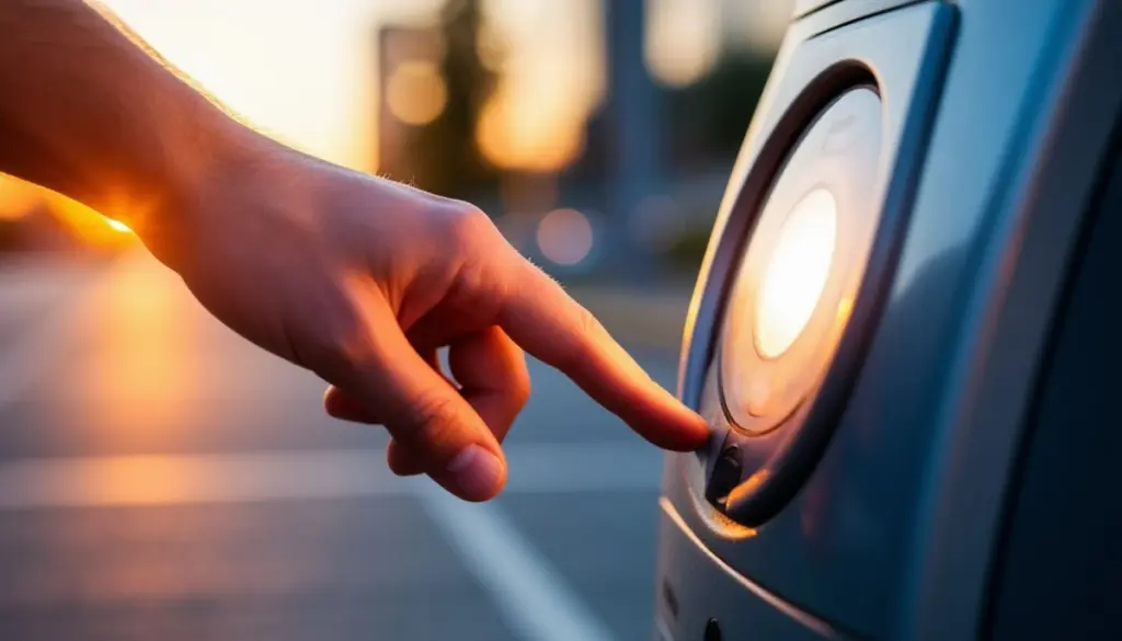 Waarom veel automobilisten onbewust op de groene knop van de parkeermeter drukken